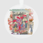 Modern Ukiyo-e Art Ornament (achterkant)