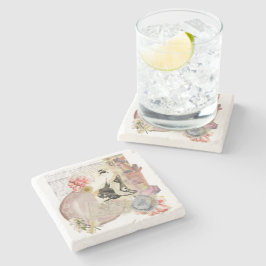 Modern Ukiyo-e Art Stenen Onderzetter