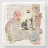 Modern Ukiyo-e Art Stenen Onderzetter (Voorkant)