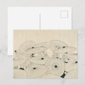 Modern Ukiyoe door Komura Settai Briefkaart (Voorkant / Achterkant)