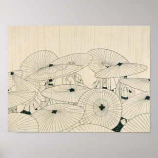 Modern Ukiyoe door Komura Settai Poster