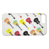 Modern Ukulele Musical iPhone 7 Hoesje (Achterkant (Horizontaal))