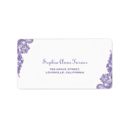 Modern ultraviolet huwelijk etiket