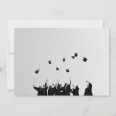 Modern Uni Genius Afstuderen Foto Aankondiging (Achterkant)