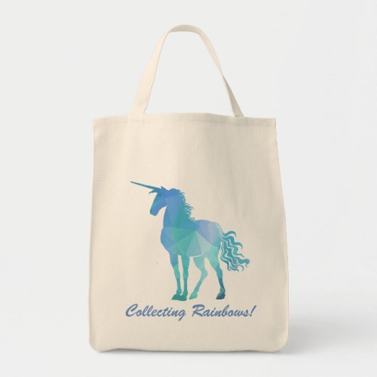 Modern Unicorn Tote Bag (Voorkant)