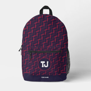 Modern Uniek Middelbaar Schoolpatroon Bedrukte Rugzak
