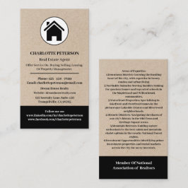 Modern & Uniek onroerend goed Visitekaartje