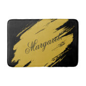 Modern Unique Bath Mat Featuring Custom Name Desig (Voorkant)