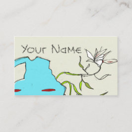 Modern UNIQUE Visitekaartje door Ginette