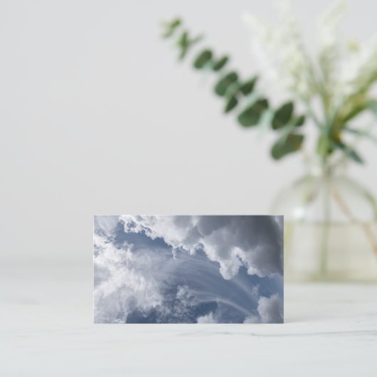 Modern Unique Work Visitekaartje (Staand voorkant)