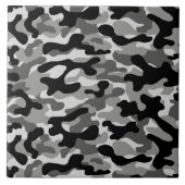 Modern Urban Camouflagepatroon Tegeltje (Voorkant)