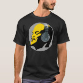 MODERN URBAN LENIN MET HOOFDTELEFOONS T-SHIRT (Voorkant)