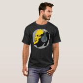 MODERN URBAN LENIN MET HOOFDTELEFOONS T-SHIRT (Voorkant volledig)