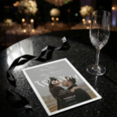 Modern Urban Minimalist Photo Overlay Calligraphy Kaart