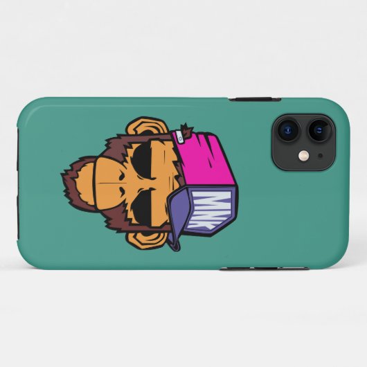 Modern Urban Monkey Case-Mate iPhone Case (Achterkant (horizontaal))