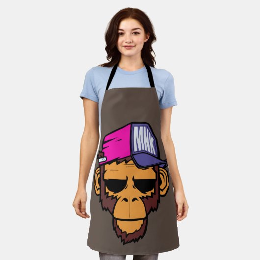 Modern Urban Monkey Schort (Gedragen)