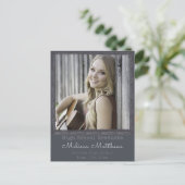 Modern Urban Photo Lijst Afstuderen Briefkaart (Staand voorkant)