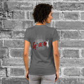 Modern Urban Script Grace Life Monogram Winnaar T-shirt