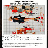 Modern Urban Woman, Red Sole Heels EL3L Decoupage Tissuepapier