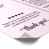 Modern vakantiehuis Welkom Poster (Hoek)