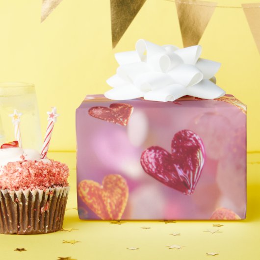 Modern Valentine Wrapping Paper– Abstract Colorful Cadeaupapier (Verjaardagsfeest)