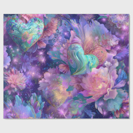 Modern Valentine Wrapping Paper– Abstract Colorful Cadeaupapier