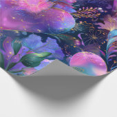 Modern Valentine Wrapping Paper– Abstract Colorful Cadeaupapier (Hoek)