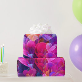Modern Valentine Wrapping Paper– Abstract Colorful Cadeaupapier