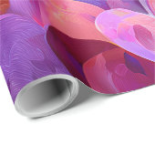 Modern Valentine Wrapping Paper– Abstract Colorful Cadeaupapier (Rol Hoek)