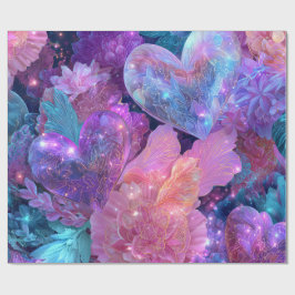 Modern Valentine Wrapping Paper– Abstract Colorful Cadeaupapier