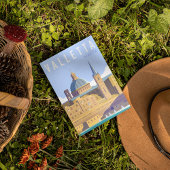 Modern Valletta malta Travel Briefkaart