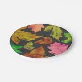 Modern valleurenpatroon | THANKSGIVING Papieren Bordje (Gekanteld)