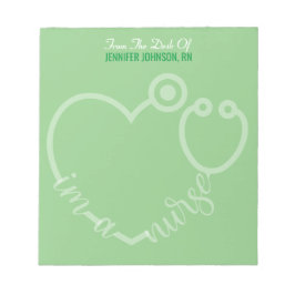 Modern van de bureau van de verpleegster Stethosco Notitieblok