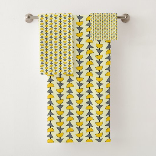 MODERN VAN MIDDEN-MIDDEN-TIJDSTIP BAD HANDDOEK (Insitu)