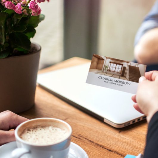 Modern vastgoed visitekaartje