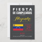 Modern: Venezolaanse Feest Kaart (Voorkant)