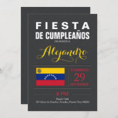 Modern: Venezuela Kaart (Voorkant / Achterkant)