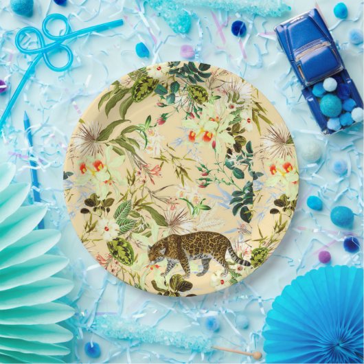  modern ventilatorOerwoud Tropisch Papieren Bordje (Feest)