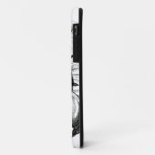  modern ventilatorontwerp in zwart-wit Case-Mate iPhone case (Achterkant/links)