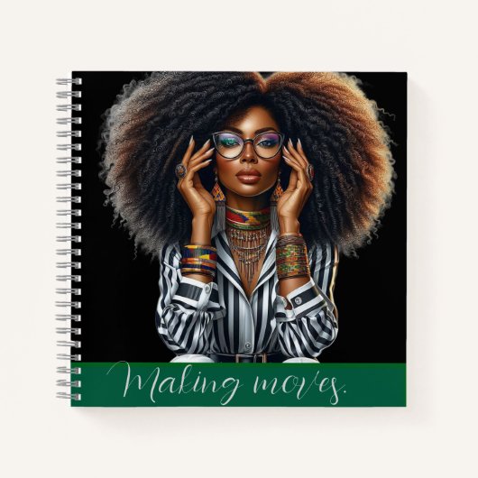 Modern, verfijnd en elegant notitieboek (Voorkant)