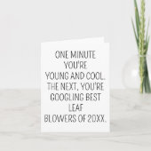 Modern verjaardagsfeestje grappige mam papa beste  kaart (Voorkant)