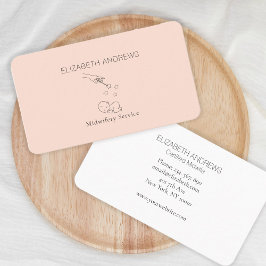 Modern, Verloskundige, Geboorte Doula Visitekaartje