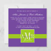 Modern Verloving Foto Weddenschap Kaart (Achterkant)