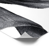 Modern Verloving Ze zei ja Coquette Black Bow Poster (Hoek)