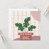 Modern Verplaatst NIEUW Plant van het Huis van het Kaart (Voorkant / Achterkant in situ)