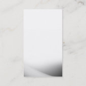 Modern verticaal grijs, uniek Visitekaartje (Achterkant)