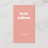 Modern Verticaal ontwerp | QR-code en sociale link Visitekaartje (Voorkant)