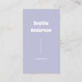 Modern Verticaal ontwerp | QR-code en sociale link Visitekaartje (Voorkant)