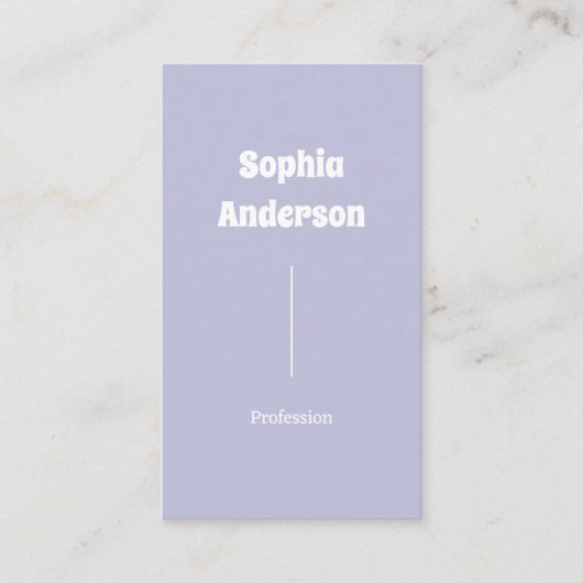 Modern Verticaal ontwerp | QR-code en sociale link Visitekaartje (Voorkant)