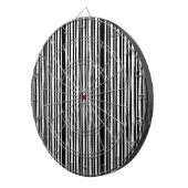 Modern Verticale Strepen Patroon Dartbord (Voorkant Rechts)